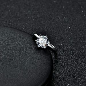 ⭐️⭐️⭐️2CT 14K D2.00 MOISSANITE WHITE GOLD.